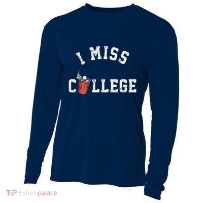 I Miss College Vintage Cooling Performance Long Sleeve Crew