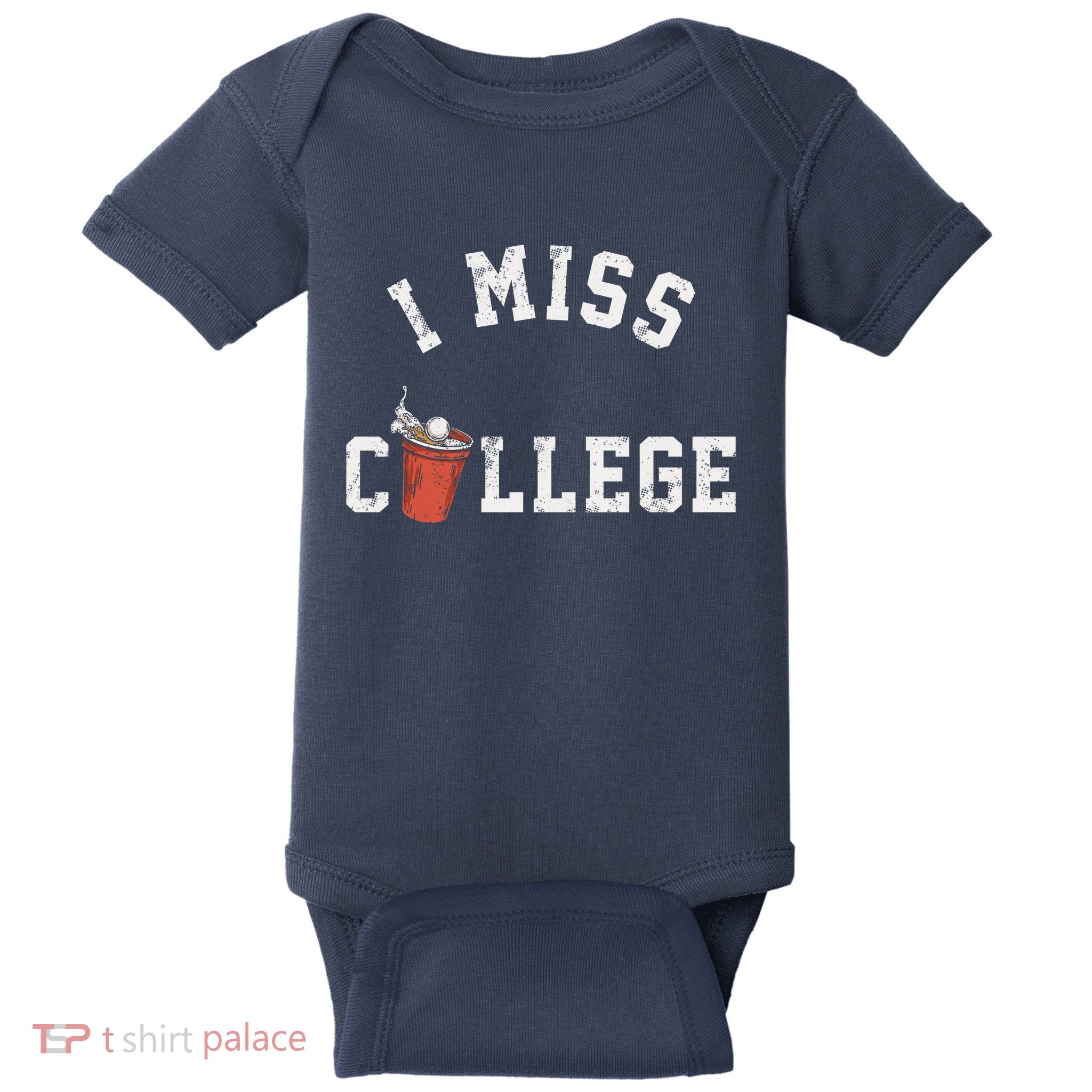 I Miss College Vintage Baby Bodysuit