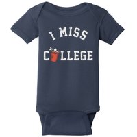 I Miss College Vintage Baby Bodysuit