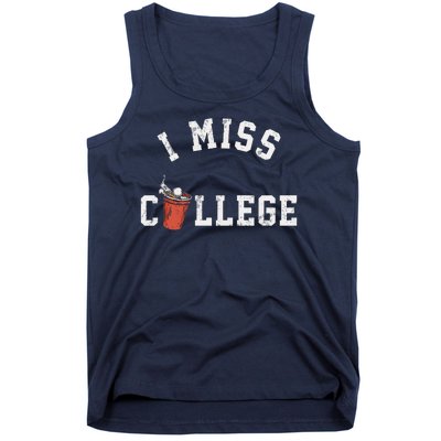 I Miss College Vintage Tank Top