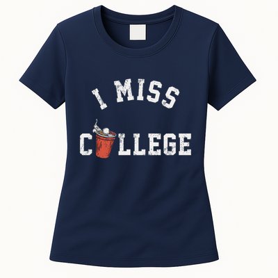 I Miss College Vintage Womens T-Shirt