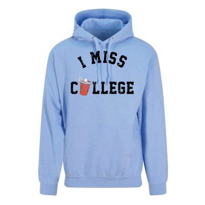 I Miss College Vintage Unisex Surf Hoodie