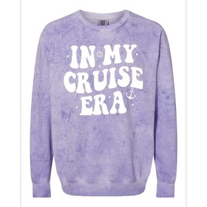 In My Cruise Era Vacation Colorblast Crewneck Sweatshirt