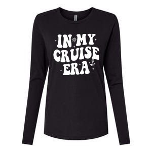 In My Cruise Era Vacation Womens Cotton Relaxed Long Sleeve T-Shirt