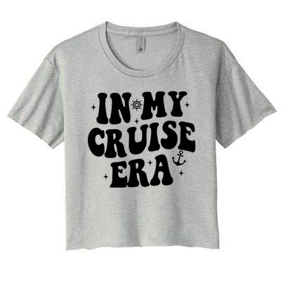 In My Cruise Era Vacation Women's Crop Top Tee