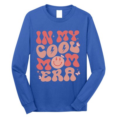 In My Cool Mom Era Groovy Mothers Day Wo Mom Life Retro Long Sleeve Shirt