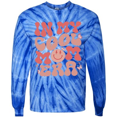 In My Cool Mom Era Groovy Mothers Day Wo Mom Life Retro Tie-Dye Long Sleeve Shirt