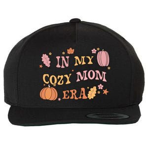 In My Cozy Mom Era Fall Cozy Vibes Gift Wool Snapback Cap