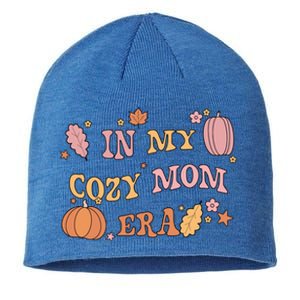 In My Cozy Mom Era Fall Cozy Vibes Gift Sustainable Beanie