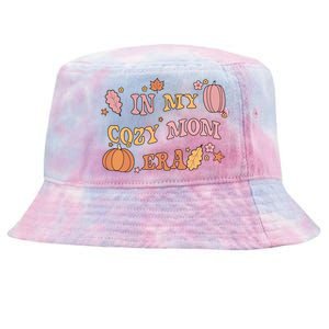 In My Cozy Mom Era Fall Cozy Vibes Gift Tie-Dyed Bucket Hat