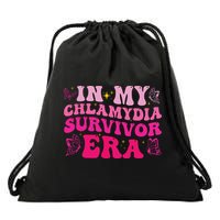 In My Chlamydia Survivor Era Drawstring Bag