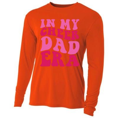 In My Cheer Dad Era Cheerleading Cheerleader Dad Meaningful Gift Cooling Performance Long Sleeve Crew