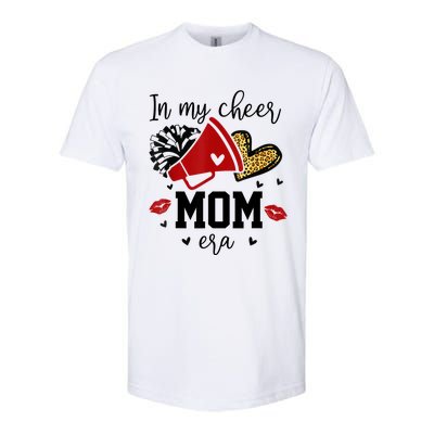 In My Cheer Mom Era Cheerleading Football Mom Women Life Softstyle CVC T-Shirt