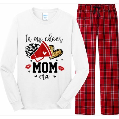 In My Cheer Mom Era Cheerleading Football Mom Women Life Long Sleeve Pajama Set