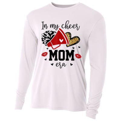 In My Cheer Mom Era Cheerleading Football Mom Women Life Cooling Performance Long Sleeve Crew