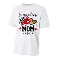 In My Cheer Mom Era Cheerleading Football Mom Women Life Performance Sprint T-Shirt