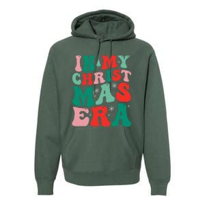 In My Christmas Era Groovy Xmas  Premium Hoodie