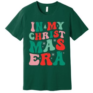 In My Christmas Era Groovy Xmas  Premium T-Shirt