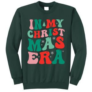 In My Christmas Era Groovy Xmas  Tall Sweatshirt