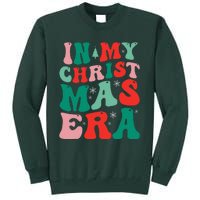 In My Christmas Era Groovy Xmas  Tall Sweatshirt