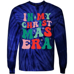 In My Christmas Era Groovy Xmas  Tie-Dye Long Sleeve Shirt