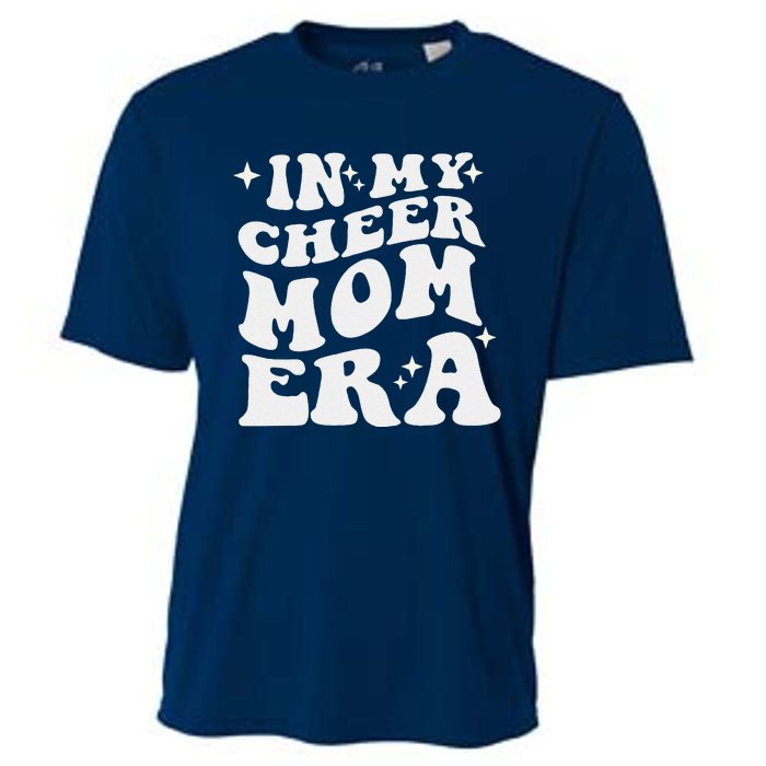 In My Cheer Mom Era Cheerleading Football Mom Game Day Gift Cooling Performance Crew T-Shirt