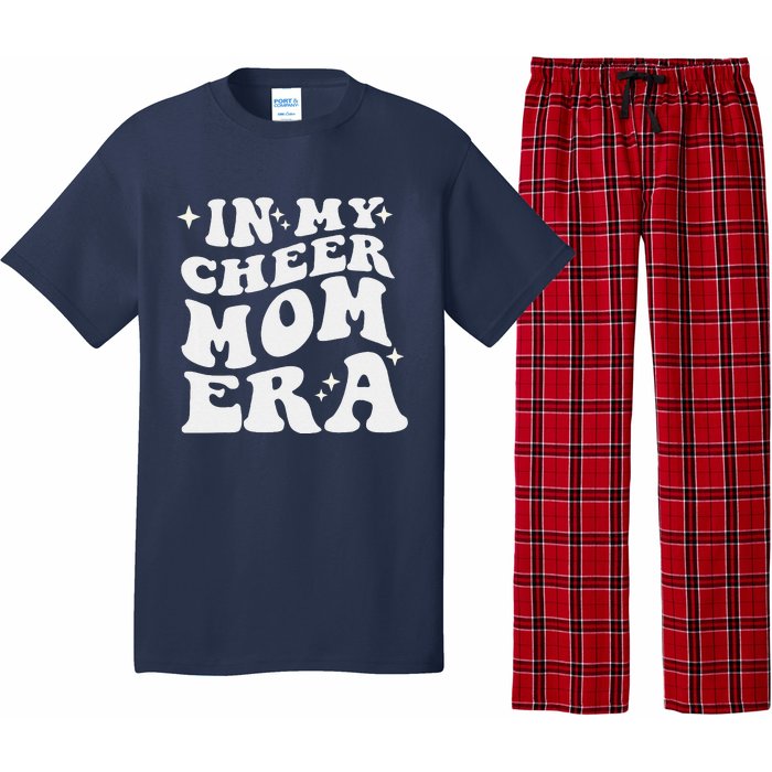 In My Cheer Mom Era Cheerleading Football Mom Game Day Gift Pajama Set