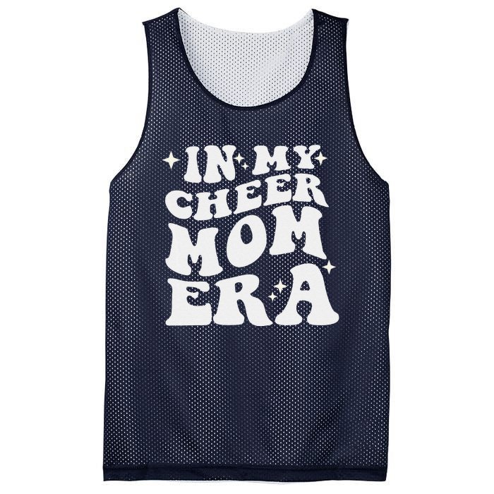 In My Cheer Mom Era Cheerleading Football Mom Game Day Gift Mesh Reversible Basketball Jersey Tank