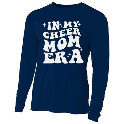 In My Cheer Mom Era Cheerleading Football Mom Game Day Gift Cooling Performance Long Sleeve Crew