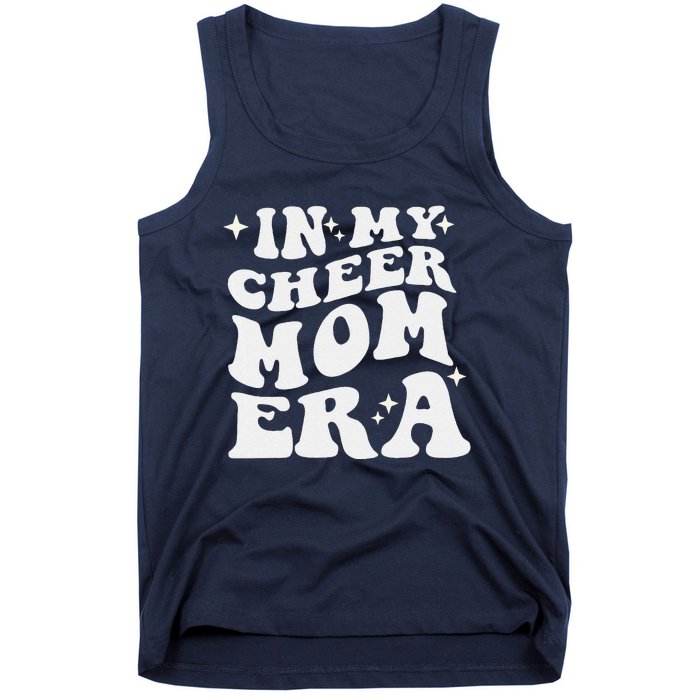 In My Cheer Mom Era Cheerleading Football Mom Game Day Gift Tank Top