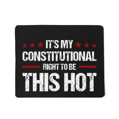 ItS My Constitutional Right To Be This Hot Mousepad