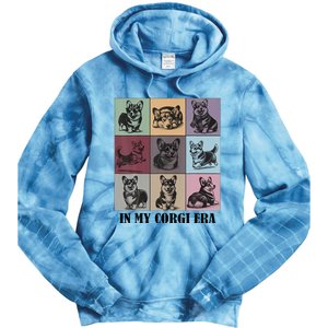 In My Corgi Era Funny Corgi Mom Dog Lover Tie Dye Hoodie