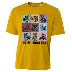 In My Corgi Era Funny Corgi Mom Dog Lover Cooling Performance Crew T-Shirt