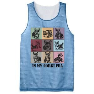 In My Corgi Era Funny Corgi Mom Dog Lover Mesh Reversible Basketball Jersey Tank