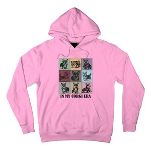 In My Corgi Era Funny Corgi Mom Dog Lover Hoodie