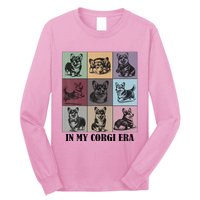 In My Corgi Era Funny Corgi Mom Dog Lover Long Sleeve Shirt