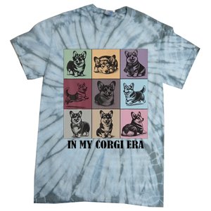 In My Corgi Era Funny Corgi Mom Dog Lover Tie-Dye T-Shirt