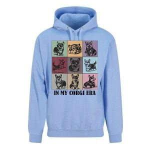 In My Corgi Era Funny Corgi Mom Dog Lover Unisex Surf Hoodie