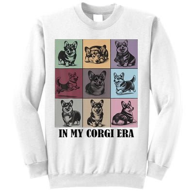 In My Corgi Era Funny Corgi Mom Dog Lover Sweatshirt