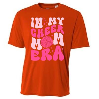 In My Cheer Mom Era Cheerleading Cheerleader Mom Funny Gift Cooling Performance Crew T-Shirt