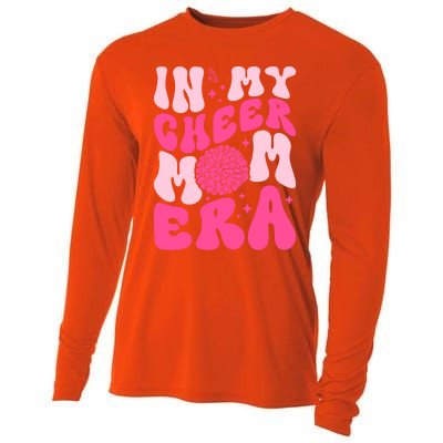 In My Cheer Mom Era Cheerleading Cheerleader Mom Funny Gift Cooling Performance Long Sleeve Crew