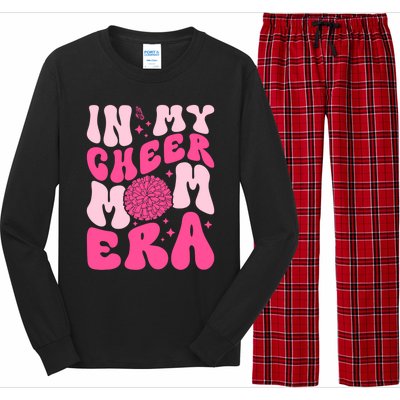 In My Cheer Mom Era Cheerleading Cheerleader Mom Funny Gift Long Sleeve Pajama Set