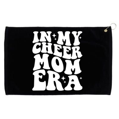 In My Cheer Mom Era Funny Gift Grommeted Golf Towel