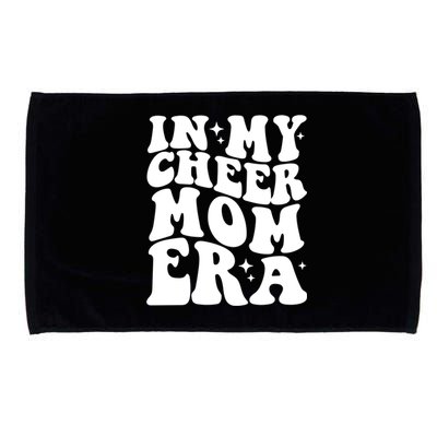 In My Cheer Mom Era Funny Gift Microfiber Hand Towel