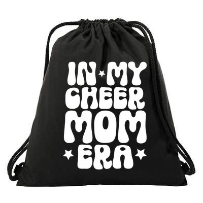 In My Cheer Mom Era Gift Drawstring Bag