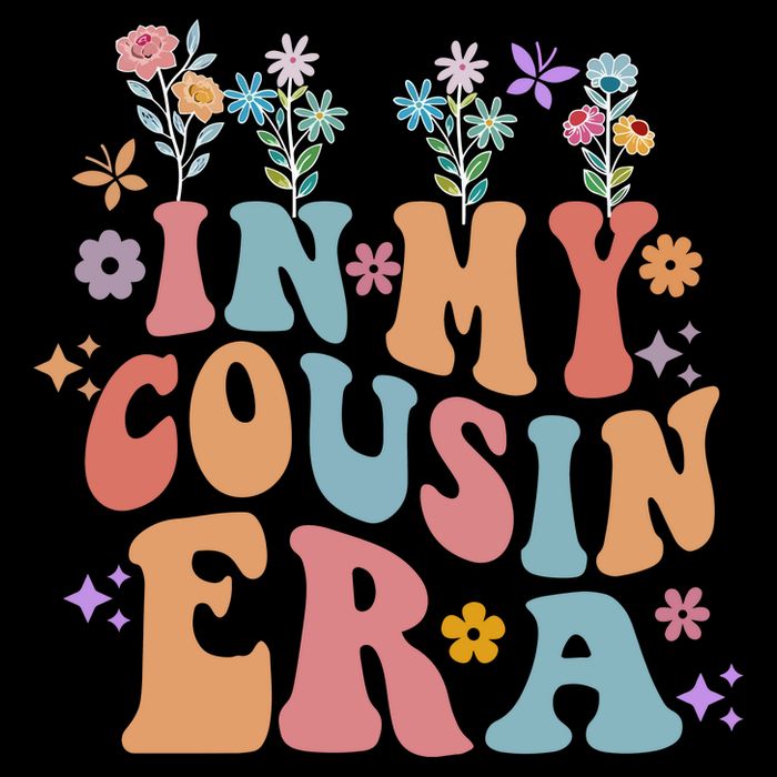 In My Cousin Era Floral Family Matching Impact Tech Backpack