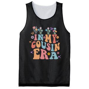 In My Cousin Era Floral Family Matching Mesh Reversible Basketball Jersey Tank