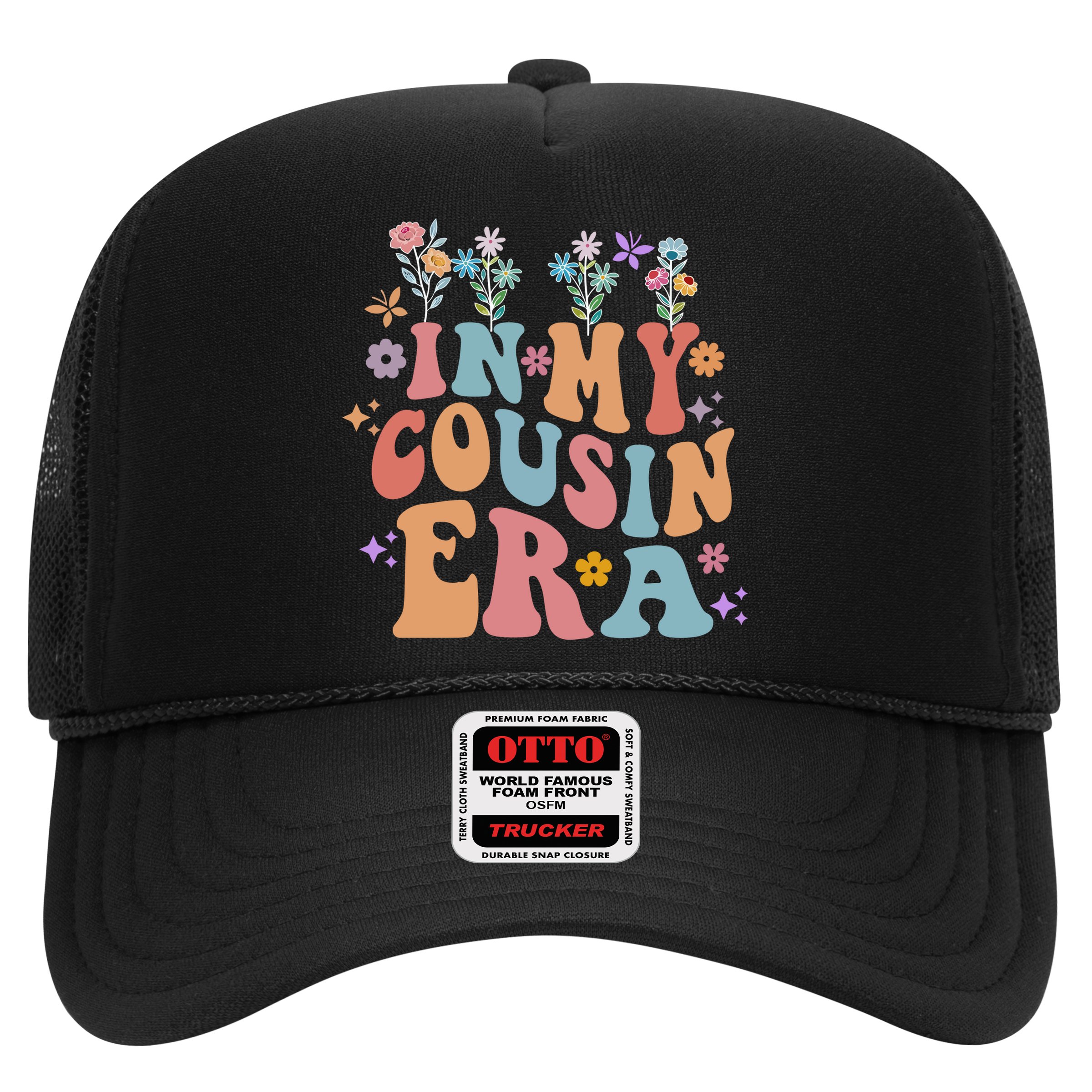 In My Cousin Era Floral Family Matching Hat