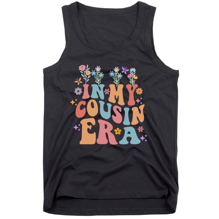 In My Cousin Era Floral Family Matching Tank Top