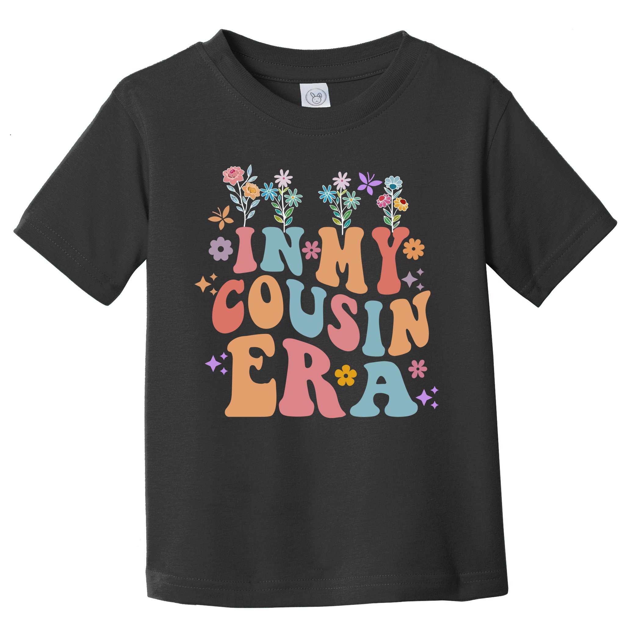 In My Cousin Era Floral Family Matching Toddler T-Shirt